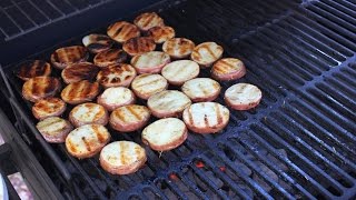 Grilled Potatoes Recipe Potatoes On The Grill Red Potatoes Recipe [upl. by Reinald]