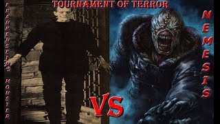 Frankensteins Monster vs Nemesis Tournament of Terror Round 1 [upl. by Earehc]