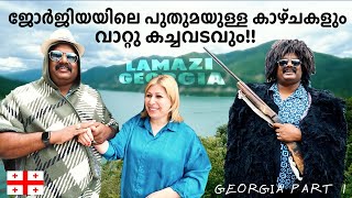 ജോർജിയയിലെ വാറ്റു കച്ചവടവും പുതുമയുള്ള കാഴ്ച്ചകളും  Georgia Part 1  Harees Ameerali [upl. by Web]