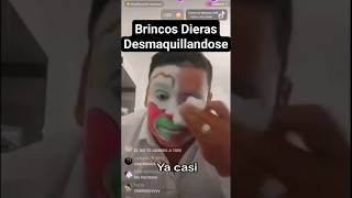 Brincos Dieras Desmaquillandose brincosdieras chistesbuenos humor comedia chistes [upl. by Ahsaetal]