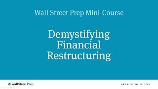 Financial Restructuring Mini Course  01 of 11  Introduction [upl. by Kcerb]