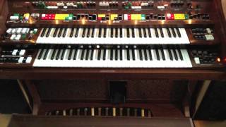 Yamaha Electone E75 Novarotary [upl. by Conyers]