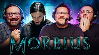 MORBIUS 2022 MOVIE REACTION Jared Leto • Matt Smith • Movie Review [upl. by Idelia660]