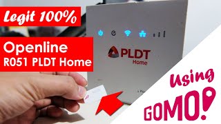 PLDT R051 Openline with GOMO SIM Tested 100 [upl. by Hsima]