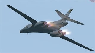 FSX B1 Extreme Aerobatic Display at Dyess AFB [upl. by Placidia442]