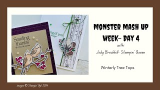 Monster Mash Up Week Day 4  Winterly Tree Tops [upl. by Halilad]