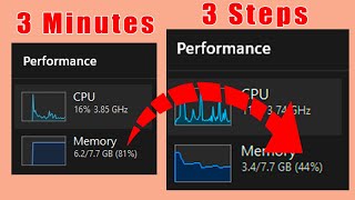 FIX High Memory Usage in Windows In 3 Minutes 2024 [upl. by Gaudette]