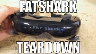 Fatshark Video Goggles Teardown Base RCV922 RCHacker 30 [upl. by Hammerskjold406]