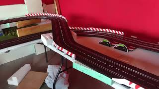 Carrera digital slot car 132  New track layout [upl. by Evelunn322]