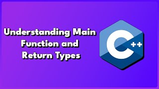 C Understanding Main Function and Return Types [upl. by Lewis]