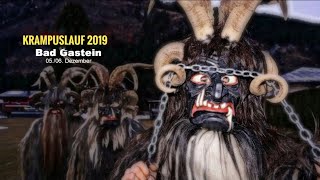 Gasteiner Krampuslauf 2019  Krampus Nikolaus in Gastein  Čerti Rakousko [upl. by Joliet461]