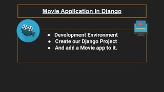 Django Movie Application  Creating Simple Python amp Django Movie App  In Linux Django Movie 1 [upl. by O'Gowan]