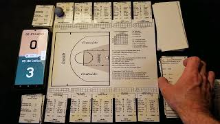 Real Life Basketball Classic by Downey games 8687 Lakers vs 8586 Celtics 1st qtr Bird vs Magic [upl. by Ferd]