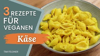 Veganer Käse  die 3 besten Rezepte [upl. by Pennebaker951]