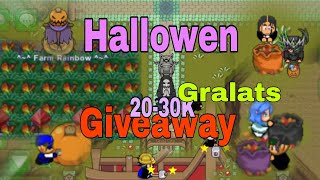 Hallowen🎃 Special GİVEAWAY 2030k gralats Graal online classic [upl. by Llebyram]