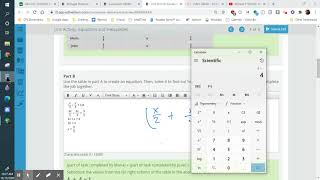 Unit 4 Activity Equations and Inequalities Algebra 2 [upl. by Alleroif]