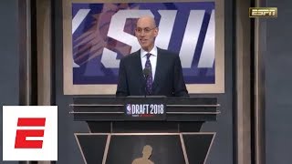 FULL The entire first round of the 2018 NBA draft in 7 minutes  ESPN [upl. by Ailemak]