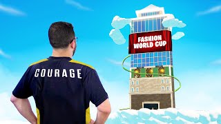 CouRage Joins the Fortnite Fashion World Cup [upl. by Ecyarg781]