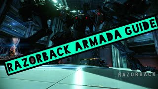 Razorback Armada in 2 Minutes  Warframe Razorback Armada Guide [upl. by Meriel]