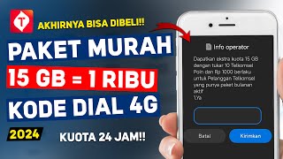 PAKET INTERNET MURAH 15 GB CUMA Rp1000‼️ Cara Tukar Poin Telkomsel 2024 Dengan Kode Dial Terbaru [upl. by Selimah]