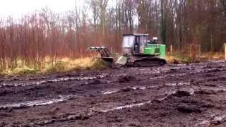 broyage en plein avec arasement des souches de chênes 0676608290 [upl. by Eolcin292]