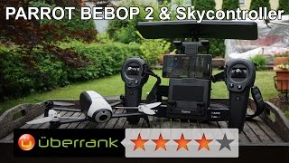 Parrot Bebop 2 amp Skycontroller im Test  Review  deutsch [upl. by Vaas]