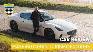 InDepth Review of the Maserati GranTurismo Folgore  Curbstone TV  Round 7 [upl. by Banebrudge748]