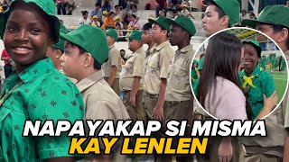 NAPAYAKAP SI MISMA KAY LENLEN [upl. by Nnyw993]