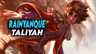 rain岩雀 Rainyanque Taliyah jg vs Nidalee  CN Diamond [upl. by Russo]