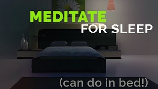 Meditate for Sleep Deep Breathing amp Relaxation Techniques [upl. by Hal]