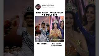 Miss Universe Sushmita Sen and Miss Grand International Rachel Gupta winning first crown for India [upl. by Inafetse19]