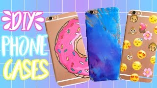 4 DIY DE COQUES DE TÉLÉPHONE  Simple ET Pas Cher l JustJonathan [upl. by Faludi]