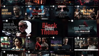 WordPress Theme Glowz  Demo Page Patterns [upl. by Aipmylo]