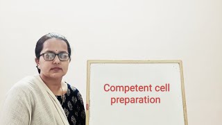 Competent cell preparation  CaCl2 method  Cryopreservation  Long term storage of bacterial cells [upl. by Marasco]