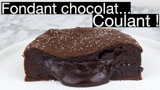 Fondant au chocolat au coeur coulant à tomber par terre  english subtitles [upl. by Zacharie437]