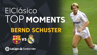 TOP MOMENTS Bernd Schuster FC Barcelona amp Real Madrid [upl. by Yatnahc]