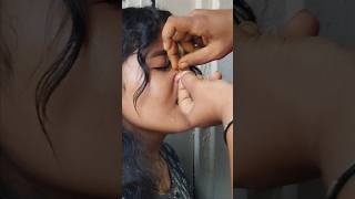 ഞാനും കുത്തി മൂക്ക് 🥰😍nose piercing 🩷 viralvideo trendingshorts shorts nosepiercings [upl. by Pincus]