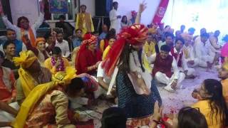 Kanhiya Bhaiya amp Raju Bhaiya at Sanwariya Dharamshala  Khatu  Phalgun Ekadashi 2017 [upl. by Aitrop484]