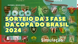 SORTEIO DA COPA DO BRASIL 2024 [upl. by Gifferd802]