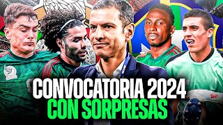 ASÍ SERÁ la PRIMERA CONVOCATORIA del 2024 de la SELECCIÓN MEXICANA [upl. by Eleda]