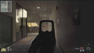 Modern Warfare 2  M16 accuracy boost with the Holographic sight [upl. by Irabaj]