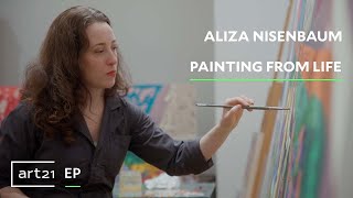 Aliza Nisenbaum Painting from Life  Art21 quotExtended Playquot [upl. by Eanwahs226]