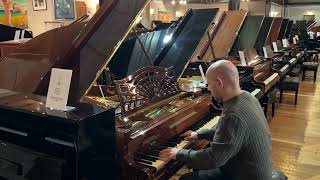 Restored Bechstein Model A Baby Baby Grand Piano at Sherwood Phoenix Pianos Nottinghamshire [upl. by Adnilreb]