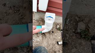 Drainage Downspout Extension Install [upl. by Nairolf]