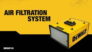 Dewalt Air Filtration System  DWXAF101 [upl. by Filemon758]