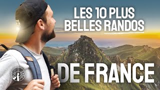 LES 10 PLUS BELLES RANDONNÉES DE FRANCE [upl. by Erastatus814]