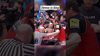 Arm Wrestling Devon Vs Denis 😈😈 big powerful reel [upl. by Aiekram]