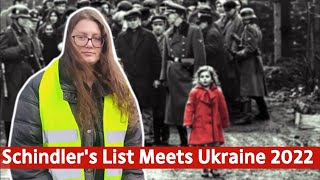 Famous Little Girl of Schindlers List helps Ukraine [upl. by Misha]