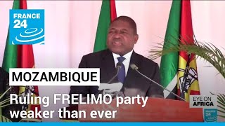 Mozambique local elections Ruling FRELIMO party weaker than ever • FRANCE 24 English [upl. by Harilda]