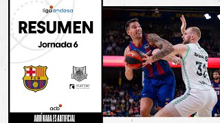 Barça  Surne Bilbao Basket 9182 RESUMEN  Liga Endesa 202324 [upl. by Saiasi]